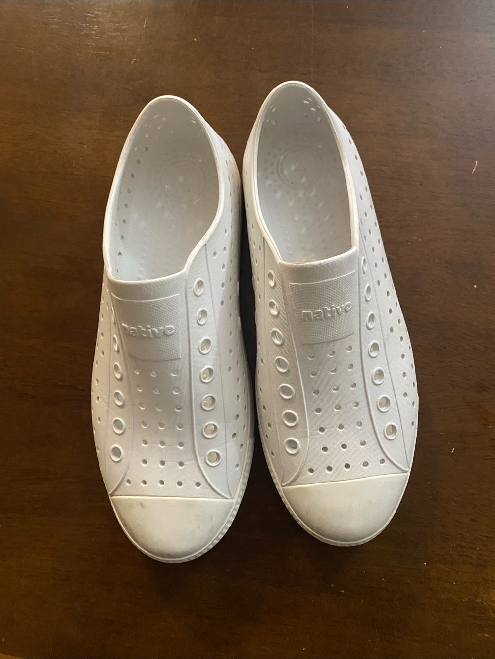 Native Men’s Jefferson Slip-On Loafers in White
